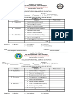 Reporting CriteriaRubric