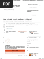 Install - Bundle Packages in Ubuntu