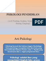 Konsep Dasar Psikologi Pendidikan