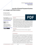 Design and Research of Virtual Payment System