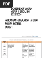 1 年 English RPT 2023-2024