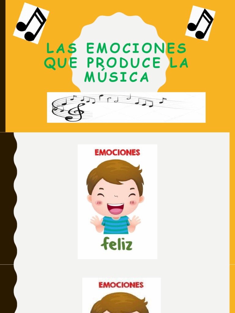 Emociones a través de la música | PDF