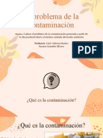 Clase 26 de Septiembre - El Problema de La Contaminación