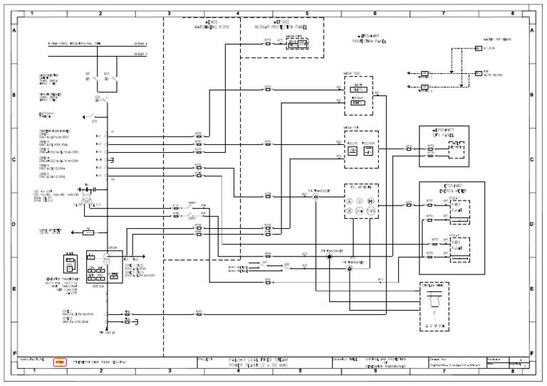 Control and Protection Diagram Bay GT PDF | PDF