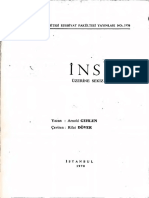 Arnold Gehlen İnsan Üzerine Sekiz Konferans PDF