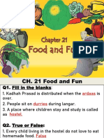 CH-21 Food and Fun (Notes) Grade 4