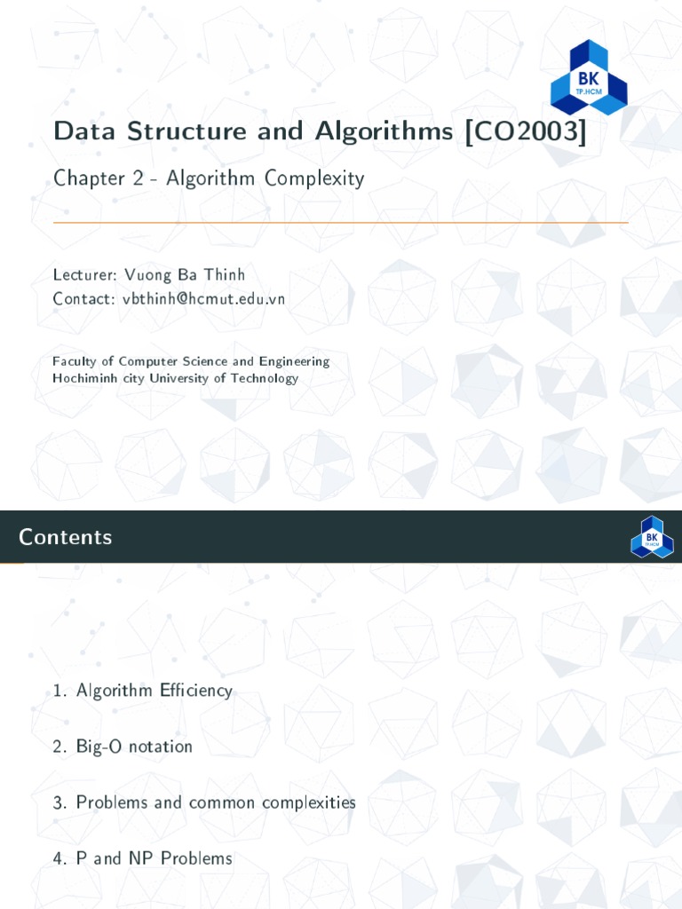 Ch02 AlgorithmComplexity PDF | PDF | Time Complexity | Computational ...