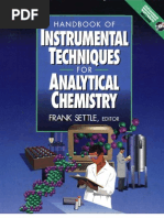 Download Handbook of Instrumental Techniques for Analytical Chemistry Settle 1997 by Nestor Armando Marin Solano SN63114103 doc pdf