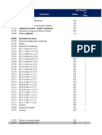 Plantilla de Metrados