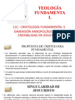 11C-DimensiÃ N AntropolÃ Gica de La CristologÃ A Fundamental