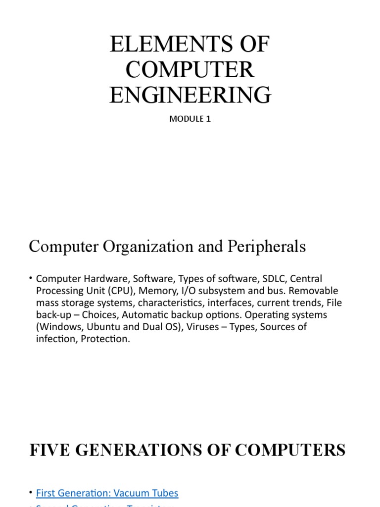 Computer Engineering Fundamentals Guide | PDF | Computer Data Storage ...