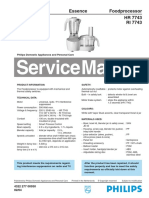 Philips HR7743 - Service Manual - 4581689699 PDF