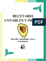 Recetario Untables y Picada PDF