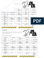 Crime Scene Questions - Lower Level PDF