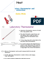 3.2 Laboratory Thermometers and Conversions