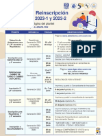 Calendario y Requisitos Reinscripcion CCHN 2022