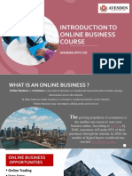 Introduction to Online Business and Dropshipping Course
