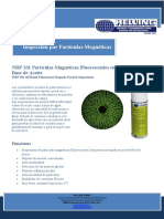 FT-Esp - PARTÍCULAS MAGNÉTICAS FLUORESCENTES NFR 101 - 135.005.050