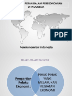 P4 - Tugas Pelaku Dan Peran Dalam Perekonomian Di Indonesia