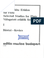 Bantai-Kovacs Etudes For FLUTE Vol1-2-3 PDF