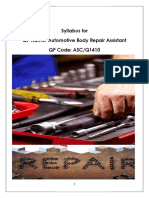 Automotive Bosy Repair Assistant-Syllabus-120Hrs - Pdf-Final