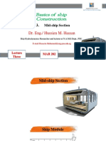 Principl of Ship Construction - Lecture 3 - DR - Eng. Hussien M. Hassan