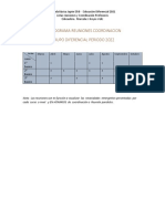 CRONOGRAMA REUNIONES COORDINACION Dif 2022 PDF
