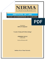 21BAL080 - Skill Lab Assignment PDF