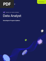 Udacity Enterprise Syllabus Data Analyst nd002