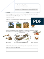 Prueba de Diagnostico Ciencias Naturales 3 0