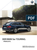 Preisliste BMW 5er Touring Maerz 2011 PDF