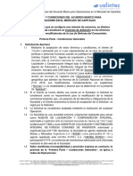 Convenio de Apertura de Cuenta PDF