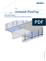 (Product) Doka Bridge Formwork ParaTop PDF