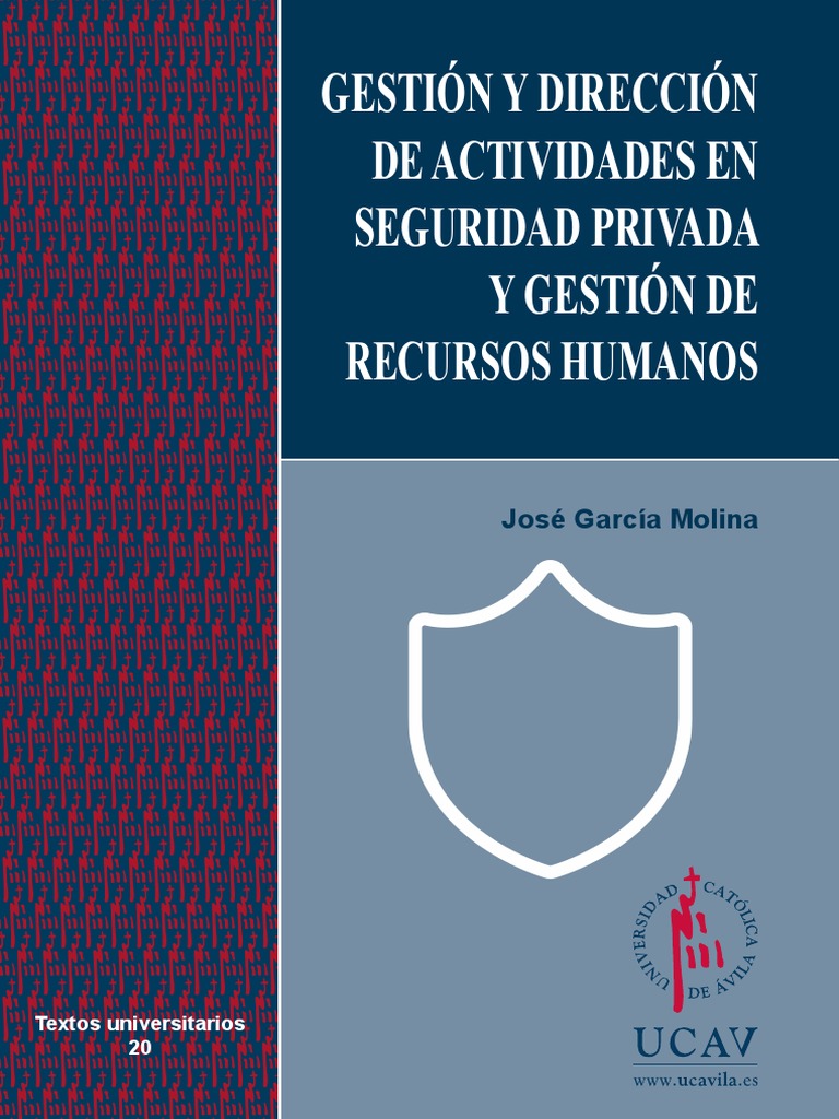 Gestión Y Dirección de Actividades en Seguridad Privada Y Gestión de ...