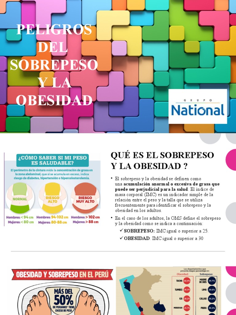 Peligros del Sobrepeso y Obesidad | PDF | Obesidad | Exceso de peso