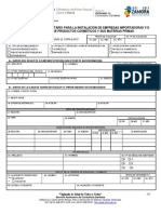 3 - Formulario Importacion y Distribucion