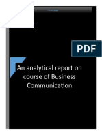 Report On Business Communication