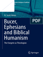Bucer, Ephesians and Biblical Humanism - The Exegete As Theologian (PDFDrive)