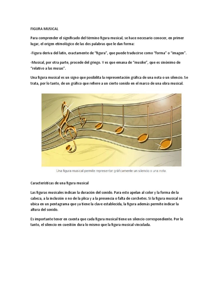 Figura Musical PDF Poética Formas musicales