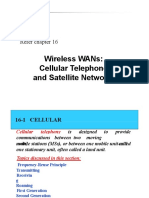 Wireless WANs Chapter 16 Overview