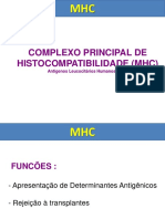 MHC apresenta determinantes antigênicos e restringe resposta imune