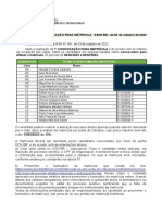 Convocacao para Matricula - 2AA Chamada - Edital 581.2022 Assinado PDF