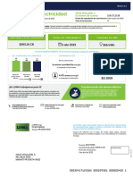 Su Factura de Electricidad: $393.01 CR 5 Abr 2023 366 KWH