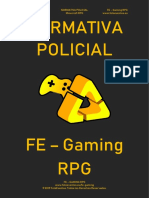 Normativa Policial FE Gaming RPG Minecraft RPG