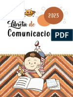 Libreta de Comunicaciones Hombre Kosmic Imprimibles PDF