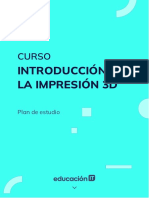 Curso de Introduccion A Las Impresoras 3d PDF