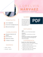 CV Lorelvis Narvaez Community Manager