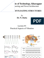 Vibration of Floating Structures Lecture 1
