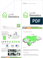 Catalogo Led&Domotics Interruptores y Tomacorrientes