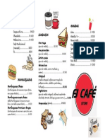 Menú Coffe PDF